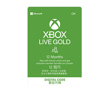 xbox live gold one year price