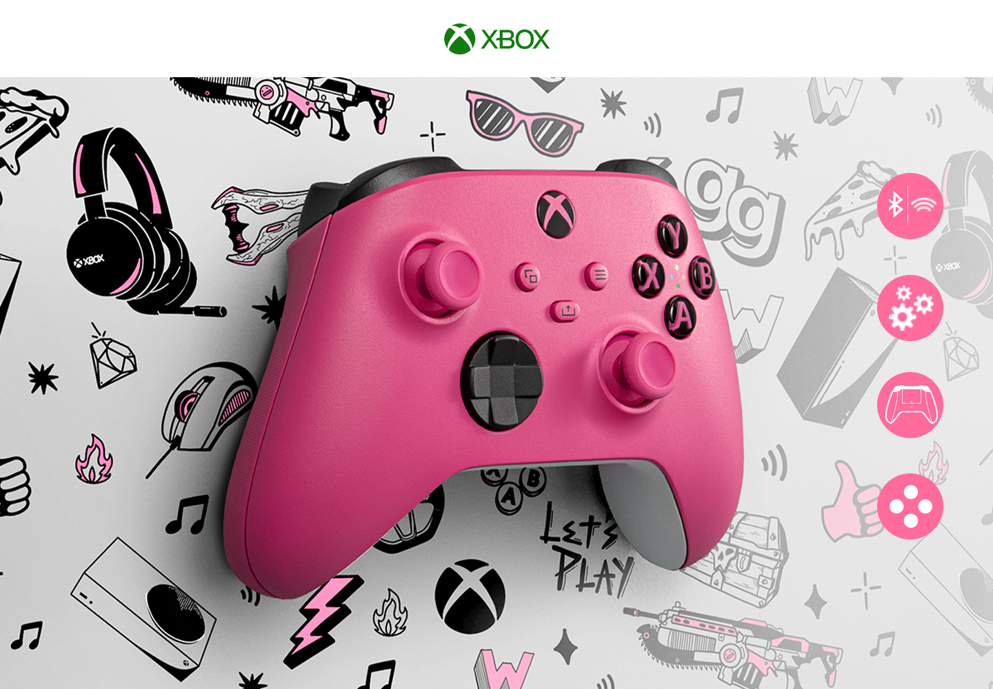 Xbox Wireless Controller –deep Pink Special Edition Microsoft